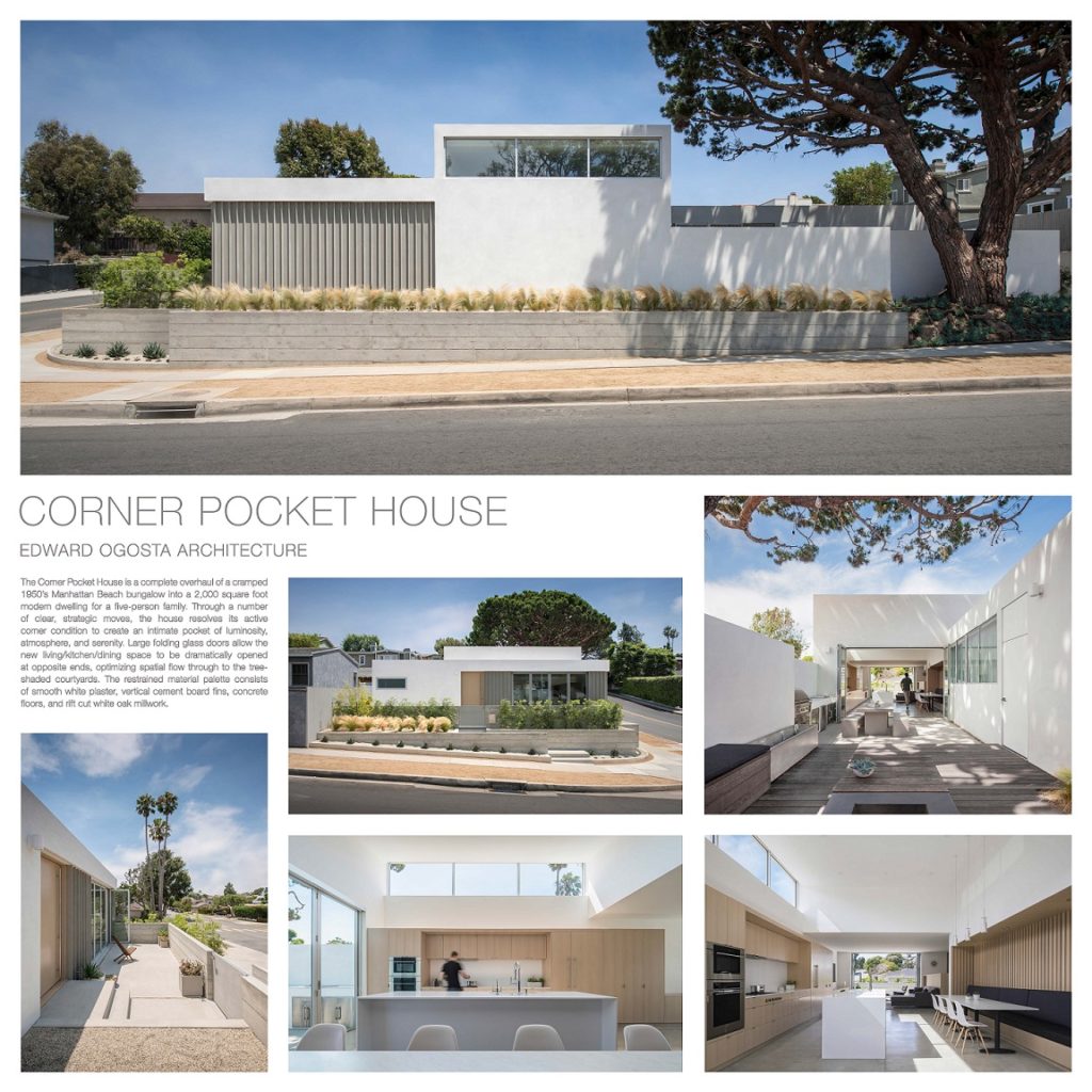 Corner Pocket House Edward Ogosta Architecture